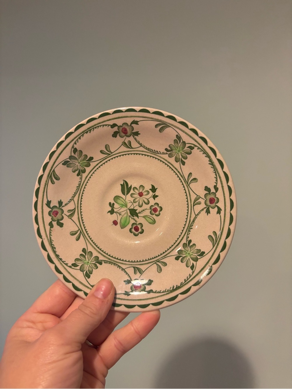 1965 and 1974 Vintage Johnson Brothers Provence Saucer